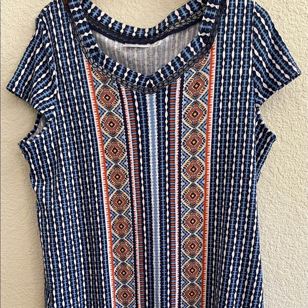 Women’s Rafaella Summer Dress 2X